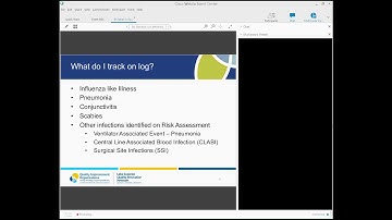 Infection Preventionist Series | Webinar 1: Surveillance, What Do I Need to Track?