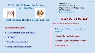 NPTEL-PMRF_WEEK-3_ Reliability-Based Structural Design_noc24-ce91