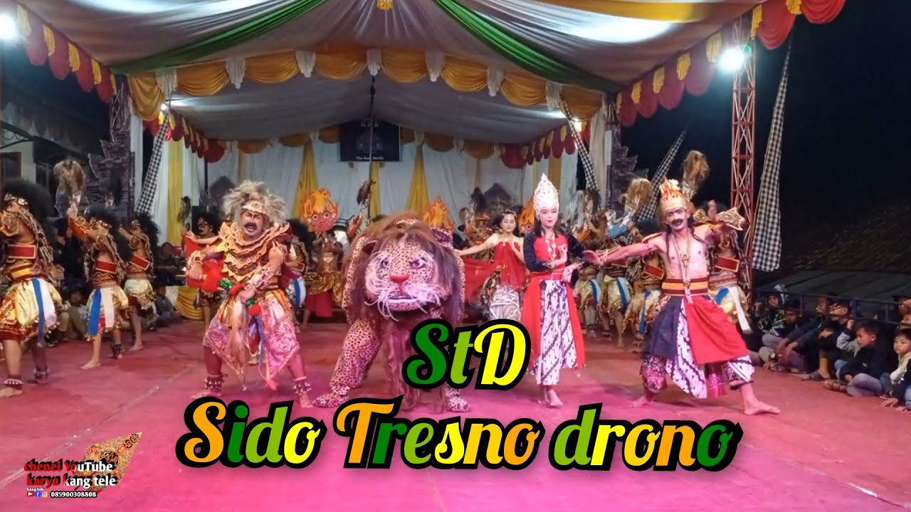 Sido Tresno drono tampil istimewa tenaan. live kiyayu