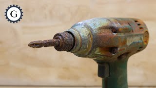 Rusty Impact Driver Restoration | WH12DH