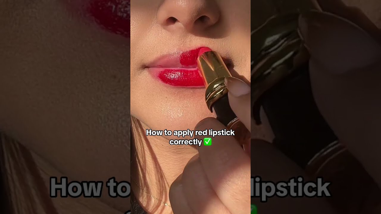 Learn The Correct Way To Apply Red Lipstick For Stunning Results