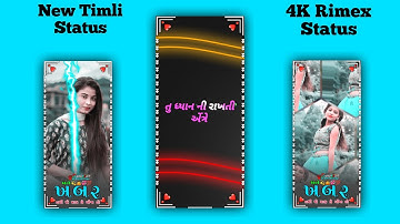 Govind rathva new timli status 2023 || new gujarati remix status || 4k timli status 2023 || #timli