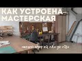 Обзор мастерской. Лазерный станок.