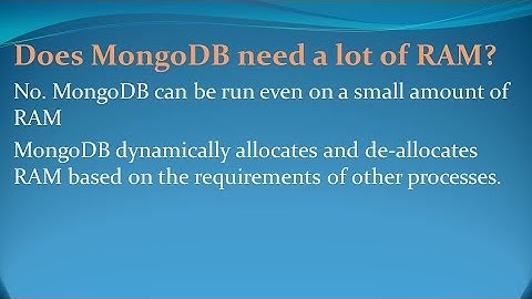 MongoDB Interview Questions and Answers for freshers and experienced– Part 5