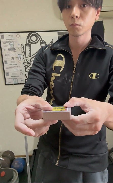 Hiroki Nakanishi(JPN) 'Strict @CardTearing' 54 pcs (5,5 sec)