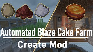 Create Mod Automated Blaze Cake Farm Schematic Download!