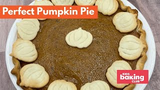 Easy to Make Homemade Perfect Pumpkin Pie | Yummy and Tasty