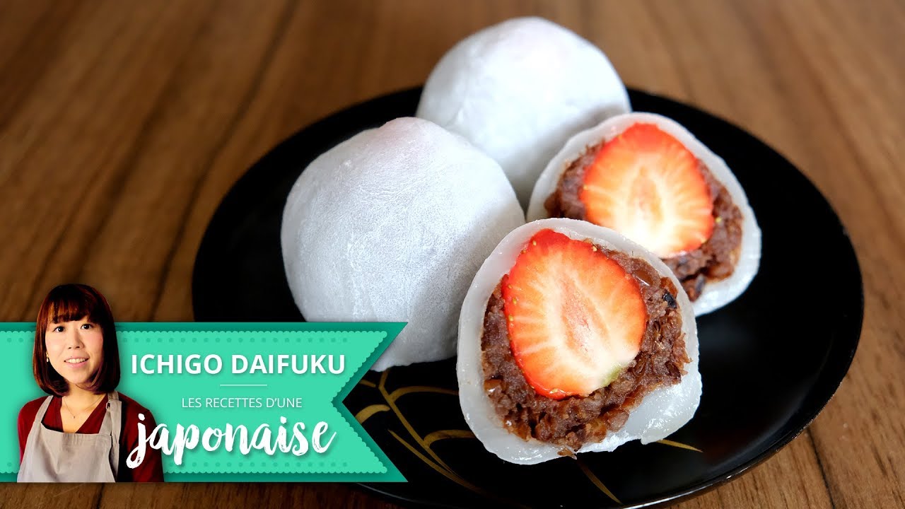 Recette Ichigo Daifuku, Les Recettes d'une Japonaise