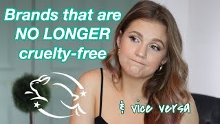 Brands That Aren't Cruelty Free Anymore... And Vice Versa!