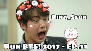 {Озвучка by Rina_Seok} Run BTS! 2017 - EP.11