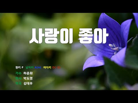 [은성 반주기] 사랑이좋아 - 하춘화