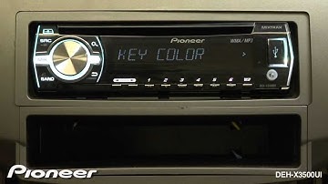 How To - DEH-X3500UI - Custom Illumination