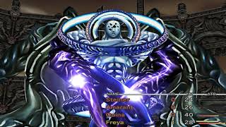 Final Fantasy IX - Lvl 1 Freya vs Necron (Blue Shockwave loop)