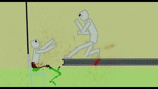 Dangerous Experiments With Acid Sea In People Playground screenshot 5