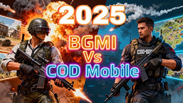 BGMI vs COD Mobile – Best Game in 2025? Honest Comparison!