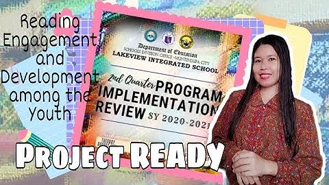 PROJECT READY- PROGRAM IMPLEMENTATION REVIEW