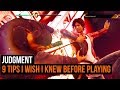 Judgment - 9 tips I wish I knew before playing