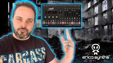 🔥ERICA SYNTHS LXR-02🔥TECHNO PROJECT #05- NEW SOUNDBANK - 16 KITS & 16 PATTERNS