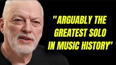 At 79 David Gilmour Reveals his 5 Favourite Guitar Solo of All Time 