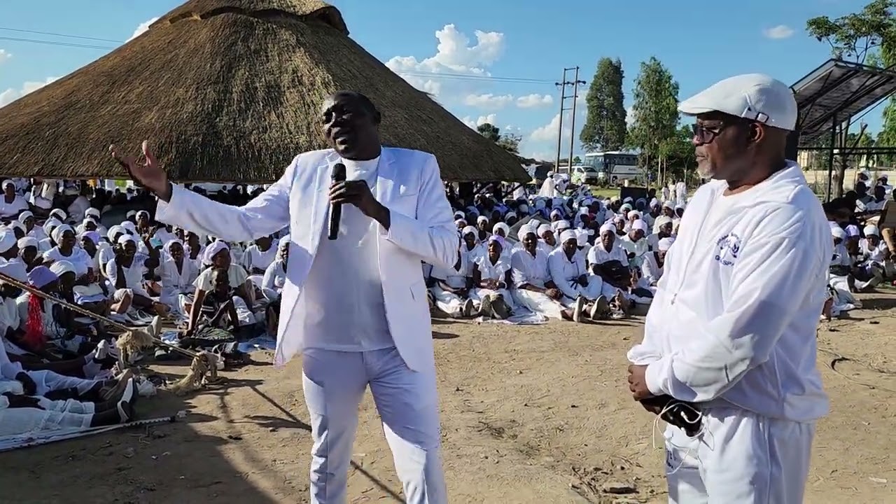 Mazwi anoyera, on a conference.