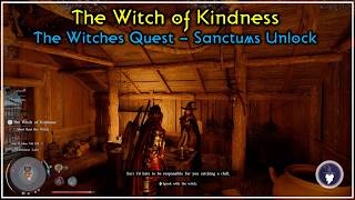 CRIMSON DESERT | WITCHES QUEST WALKTHROUGH - THE WITCH OF KINDNESS WALKTHROUGH [SANCTUMS UNLOCK]