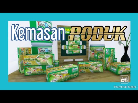 Membuat desain 3d kemasan produk makanan minuman - YouTube