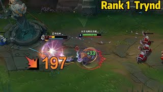 Rank 1 Tryndamere: This Guy is a MONSTER on Toplane!