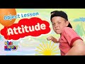 Sunday school object lesson on  attitude