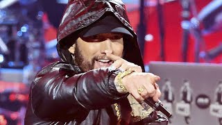 Miniatura de vídeo de "Eminem - Full Live at Rock & Roll Hall of Fame 2022 Induction ft. Ed Sheeran & Steven Tyler (4K)"