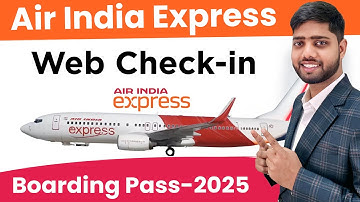 air india express web check in || air india web check in process || air india express boarding pass
