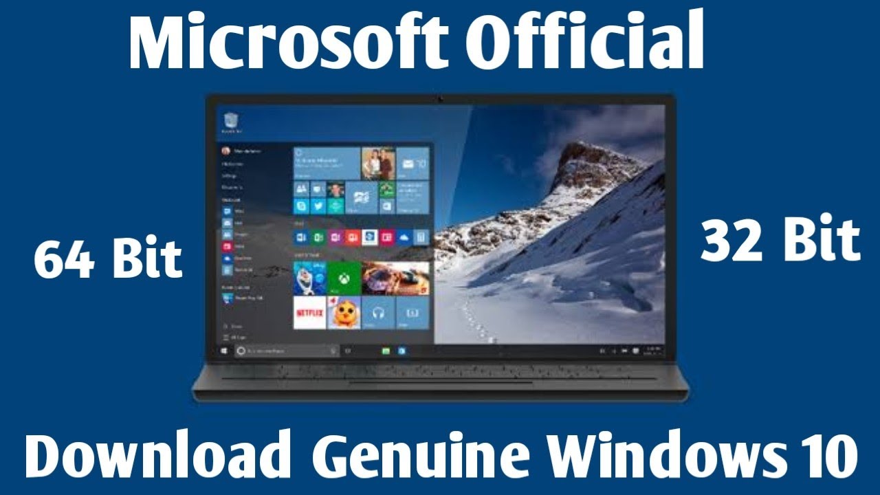 Free Download Windows 10 Iso Full 32 64 Bit From Microsoft 2017