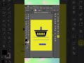 Create a Stunning Logo in Adobe Illustrator ✨ #shortsfeed #viral #trending