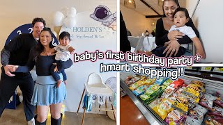 BABY'S FIRST BIRTHDAY!! Korean Grocery Shopping & Haul!! screenshot 4