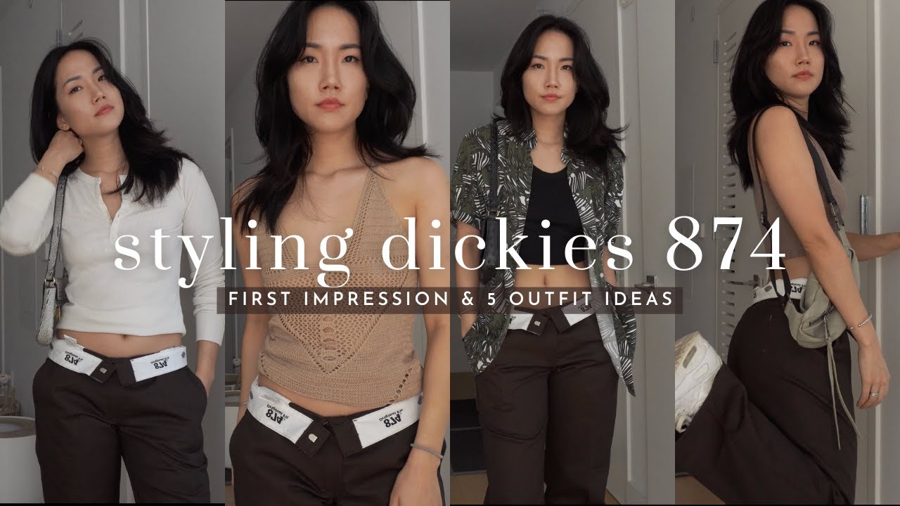 How to Style the VIRAL Dickie's 874 Pants  Sizing Tips and 5 Outfit Ideas  