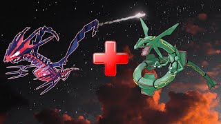 What if eternatus had rayquaza mega evolution🤩 Pokemon mega evolution fusion|AnimeX|#pokemon #fusion