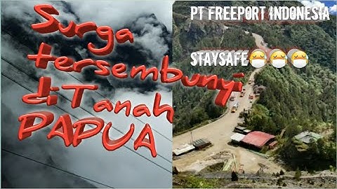 papua timika suasana di dalam Tambang Freeport Indonesia  #timika #papua #tambangfreeport