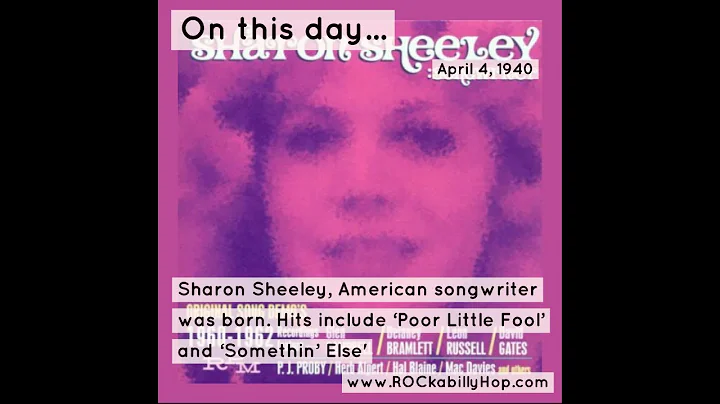 April 4, 1940 - Sharon Sheeley