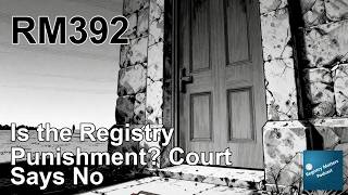 RM392: Is the Registry Punishment Court Says No