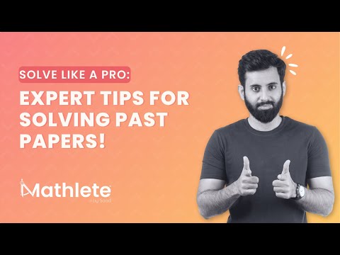 Solve like a pro: Expert Tips for Solving Past Papers! 🌟