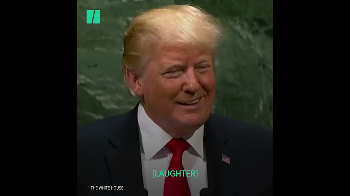 Trump Laughed At By World Leaders At UN