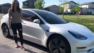 2021 Tesla Model 3 Window Tint Before And After #2021TeslaModel3