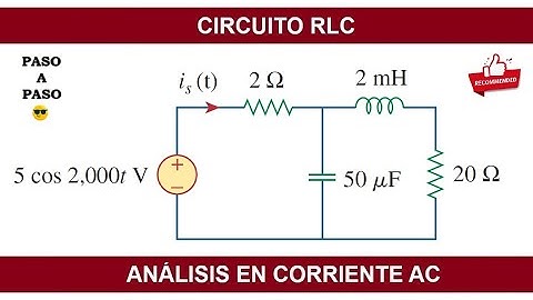✅ Problem 9.47 Alexander SADIKU ✅How to obtain the phasor current of an electric circuit ✅ RLC