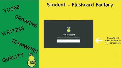 Pear Deck Flashcard Factory