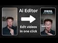 This is the Best Ai Video Editor... One click video editor