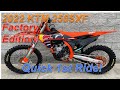 2022.5 KTM 250SXF Factory Edition Walk Around and Quick Ride