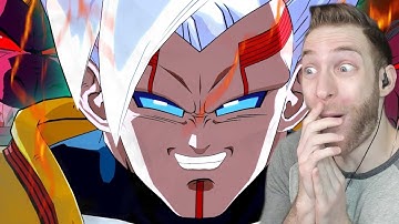 BABY DOES WHAT IF YOU LOSE?! Reacting to "Three Idiots VS Super Baby Vegeta (MONSTER BOSS In DBFZ)"