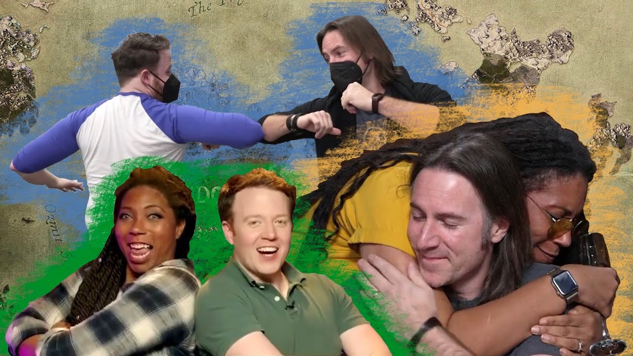 GMs of Exandria being fond of each other for nearly 45 minutes