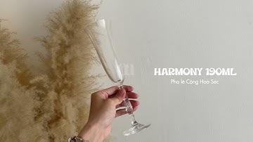 🍸 Ly Rượu Pha Lê Cao Cấp | Harmony 190ml | Oa Home Art