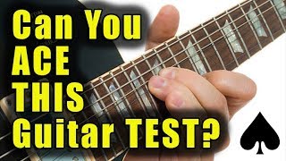 are you smart enough to ace this guitar test? (eleven questions)