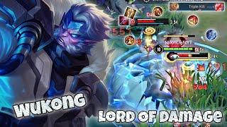 Wukong Jungle Pro Gameplay  Hard Carry Insane Damage  Arena Of Valor Lin Qun Mobile Cot